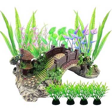 SLOCME Groot Air Bubbler Aquariumdecoraties Met Ornament Van