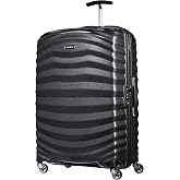 Samsonite Lite-Shock Cabin Trolley Case, 75 cm | Black, hard case, 98.5 L, with Curv material, shock-absorbing shell and with
