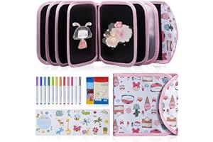 DoGeek Erasable Drawing Pad, Portable Reusable Drawing Board, Crazy Food Travel Toys Doodle Book for Kids 3 4 5 6 7 8 Year Old Boy Girl Birthday Gifts, 14 Pages for Magic Drawing with 12 Pens