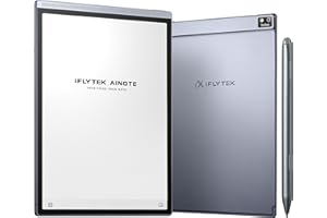 iFLYTEK AINOTE Air 2, 8.2-inch AI Note-Taking Tablet Writing Paper Tablets, Digital Notebook with Pen, Voice-to-Text Transcription, Multi-Languages Chatgpt Support, Supernote for Meetings & Study