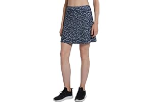 Westkun Woman Modest Work Golf Skort Sports Tennis Skirt Hockey Girls Ladies Ball Pockets Plus Size Inner Shorts Running Workout Netball