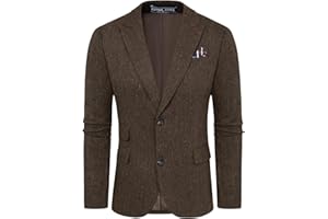 PJ PAUL JONES Sakko - Blazer britannico da uomo, vestibilità normale, con 2 bottoni, stile moderno