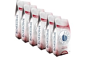 Caffè Borbone in grani miscela Rossa 1 kg x 6
