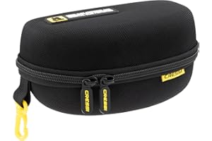 CRESSI Elite Protective Case - Borsa Custodia per il Trasporto e Protezione di Maschere Immersioni Snorkeling o Occhialini Nuoto - Nero/Giallo