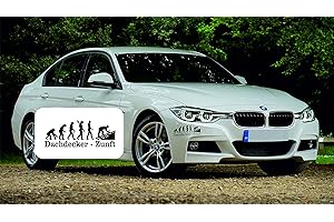 Sachverständigen-Zubehör.de Rozwój dekarzy, naklejka samochodowa, naklejki na samochód, znaki wewnętrzne, zawod, rękodzieło, Innung (czarny, 100 mm x 38 mm)