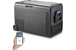 ‎AAOBOSI AAOBOSI Kompressor Kühlbox 48L, 12/24V und 100-240V Kühlbox Elektrisch -20°C bis 20°C, Kühlbox Auto Mit USB-Anschluss, Robuste Kühlbox Kompressor für Auto, LKW, Boot, Reisemobil, Camping
