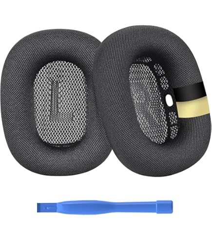Baomaeyea Siliconen Oordopjes Cover Voor AirPod Max Hoofdtelefoon Oordopbeschermers Airpod Max Oorkussens Blauw