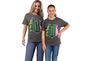 WICKED Tshirt, Glinda and Elphaba T Shirt, Short Sleeve Matching T-Shirt for Women and Girls, Cotton Clothes