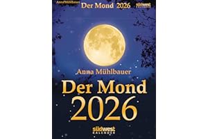 Der Mond 2026 - Tagesabreißkalender