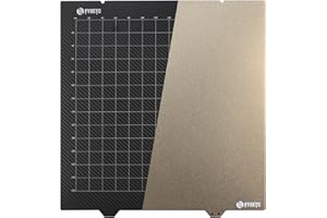 BCZAMD Accessoires pour imprimante 3D - Plaque d'impression 310 x 320 mm - K1 Max Lit d'impression : revêtement PEI texturé avec surface lisse PET CF - Tôle métallique flexible pour filament PLA PETG