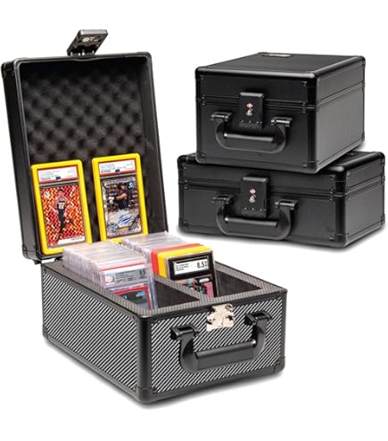 PSA Graded Card Storage Box, PSA Graded Card Storage Holder Container Toploader Box - 1 Pack