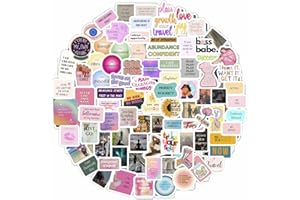 PADABAYKA Collection personnalisée d'Autocollants et de Stickers – Idéal pour Autocollants pour Ordinateur et Kit Vision Board Designs Amusants