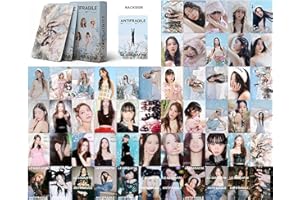 GUNBAK LESSERAFIM Lomo Card Photocards 55Pcs LESSERAFIM ANTIFRAGILE Nouvel Album Lomo Carte LESSERAFIM Poster Cards Cadeau pour Fans