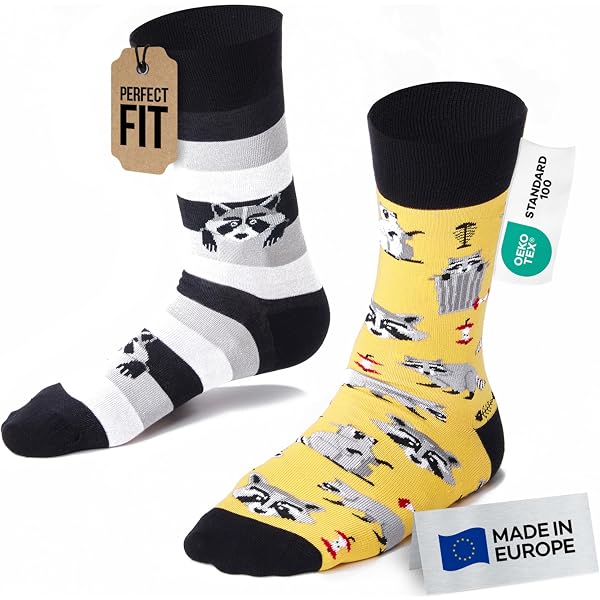 Many Mornings Socken – Koala & Känguru Design, Mismatched, Größe 43-46 – Lustige Socken Für Jeden Tag