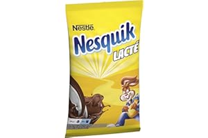 Nesquik Lacté - Boisson Cacao poudre - Goût de chocolat - Petit-Déjeuner - Sachet de 1kg