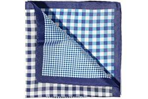 BRERA 67 - Fazzoletto da Taschino Elegante in Seta, Fazzoletti per Abiti e per Giacche 25X25 cm, Accessorio Uomo per Cerimonie e Matrimoni, Pochette Classica