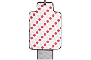 BABY POLAR GEAR Matelas à langer pour enfant, lavable et réutilisable, sans BPA, avec poche et fermeture velcro, pliable