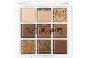 BUTBU Palette Fards à Paupières, 9 couleurs, Professional Makeup Palette de Fards à Paupières Ultimate Shadow, Finition Intense et Longue Durée, Résistant à la Transpiration,Résistant Aux Plis,Vegan