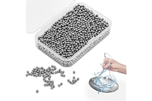 2 000 x rostfria stålkulor 3 mm rengöringspärlor för flaskor rengöringskulor