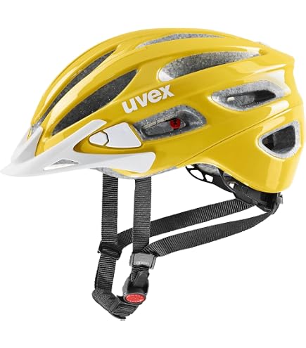 uvex True Damen-Fahrradhelm, sunbee-White, 52-55 cm | individuelle Größenanpassung