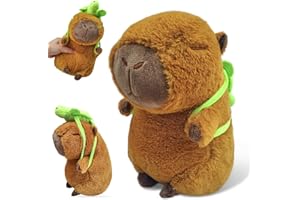 BGTLJKD Juguete de Peluche Capybara, Capibara Peluche, Simulación Carpincho Juguetes, Capybara Peluche Realista, Regalos de Cumpleaños para Niños, Niñas