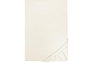 biberna Jersey-Spannbetttuch 0077155 Natur 1x 90x190 cm - 100x200 cm