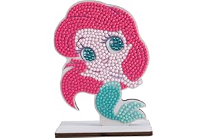 "Ariel The Little Mermaid" Disney Crystal Art Buddies Kit