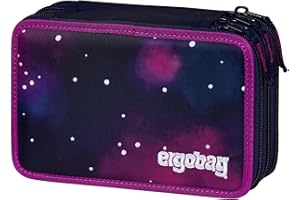 ‎ERGOBAG ergobag Maxi Mäppchen Bärlaxy - Lila
