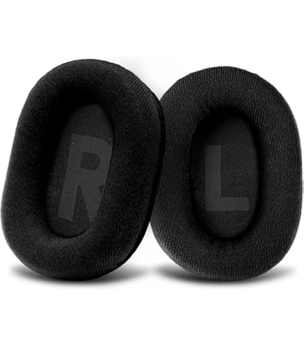 Kwmobile 2X Coussinet Compatible Avec Sennheiser HD215 /HD225 /HD205 II