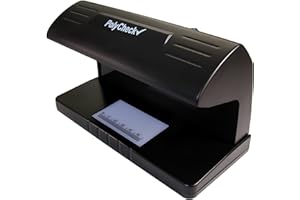 PolyCheck 2-in-1 UV Counterfeit Money Detector with White LED Light