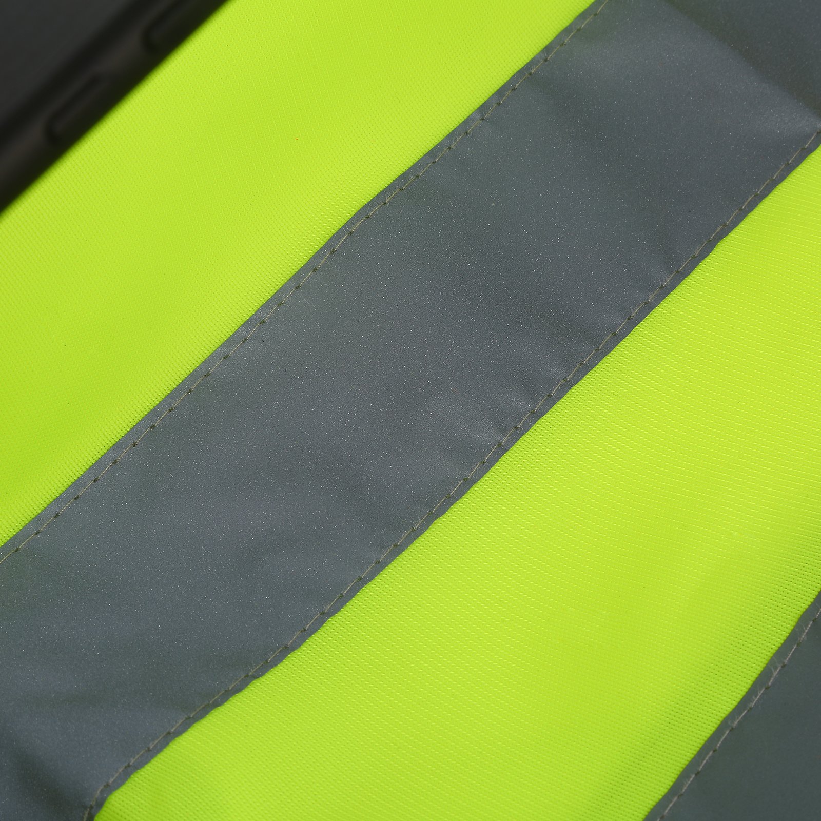 Prowiste-High-Visibility-Vest-Safety-Waistcoat-Set-of-4-Washable-I-2-Adults-and-2-kids-I-I-360-Degree-Reflective-Reflective-Vest-Neon-Yellow