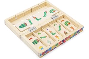 Small Foot 11342 Chenille Qui Fait des Trous Jouets, Multicolore