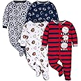 Gerber Baby Boys' Sleep N' Play (Pack of 4)
