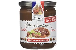 Lucien Georgelin Pâte à Tartiner Noisette du Lot/Garonne/Cacao 400g - Lot de 3