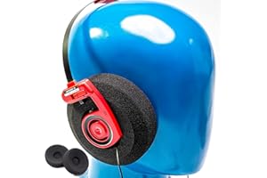 Voarmaks Świetne rozmiary nauszników kompatybilne z Koss Portapro Porta Pro Ksc75 Kph40 Kph30i zestaw słuchawkowy Earpad gąbka poduszka zastępcza piankowe podkładki (świetne nauszniki)
