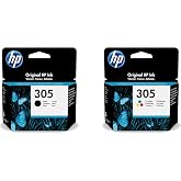 HP-HP Orijinal 305 Black &amp; &Uuml;&ccedil; Renkli M&uuml;rekkep Kartuşu, &Ccedil;oklu, 3YM61AE, 3YM60AE
