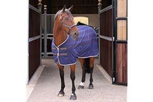 Shires Tempest Original Scrim Cooler Rug - Ink Navy Blue