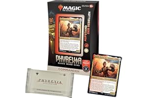 Magic: The Gathering Phyrexia: Alles wird eins Commander-Deck – Aufstand der Rebellen + Sammler-Booster-Probepackung (Deutsche Version)