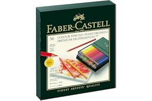 Faber-Castell Polychromos 110024 Kolorowe kredki dla artystów, metalowe pudełko, Einzeln, 36er Atelierbox, 1 szt