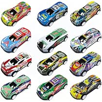 Set 8 Mini Voitures à Friction - Jouets Course Pour Enfants 3-8 Ans, Sans Piles, Sécurité Et Fun Garanti