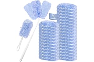 GIBOHOM 30 sztuk magnesów przeciwpyłowych do swiffer magnes przeciwpyłowy opakowanie uzupełniające