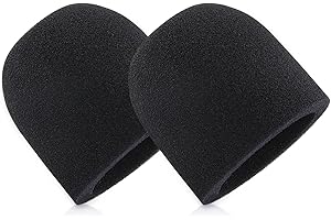 LEFXMOPHY Parabrisas para micrófono Logitech G Yeti GX Dynamic RGB Gaming de repuesto con filtro pop cubierta de espuma