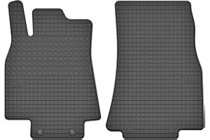 MOTOHOBBY Przednie gumowe dywaniki samochodowe dedykowane do Mercedes-Benz klasa A W169 (2004-2012) / klasa B W245 (2005-2011)