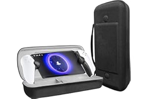 TXWLLIU Tragbare Aufbewahrungsschutz-Reisehandtasche, Kompatibel mit Sony PlayStation 5, Weiches Futter und Kratzfestes Material, Design mit Hoher Kapazität und Tragegriff, Schwarz