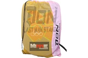 DON LAST MAN STANDS Don Unisex Adult Equipment Swim Mesh Bag Pink/Yellow