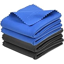 50 Panni In Microfibra Per Pulizia - Per Occhiali, Schermi, Lenti, 8x8 Cm, Lavabili A Mano - Foto 7