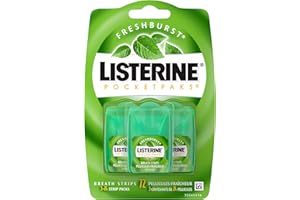 JOHNSON & JOHNSON Listerine PocketPaks Breath Strips Freshburst 72 szt