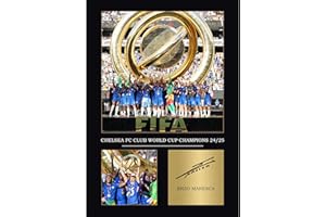 GENERIC Signed Chelsea Club World Cup Winners A4 Poster Chelsea Gifts For Boys Iconic Football Wall Art for Blues Fans & Collectors Chelsea FC Gifts