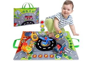 Geebiiny Giochi Bambini 1 2 3 Anni, Set di Macchinine per Bambini Gioco Bambino 1 2 3 Anni Regalo Bambino 1 Anno Giocattoli Bambino Giochi Bimbo 1 2 3 Anni Maschio Giochi per Bambini di 2 3 Anni
