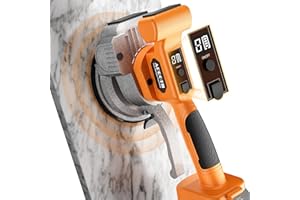APROTII Maquina Vibradora Azulejos Compatible con Batería Makita 18V, Vibrador Ventosas Para Azulejose con 9 Velocidades, Pantalla Digital para Baldosas Grandes(Batería-agotada)